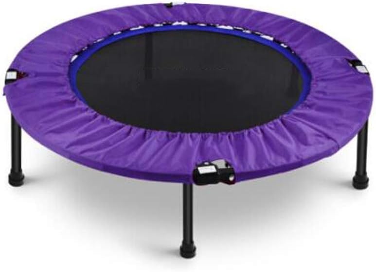 TRAMPOLINE Fitness Bungee Design Junior Bouncer Round Foldable Household Rebounder 6 Legs Spring Cove Jumping Mat 6 Legs Capacity To 100kg