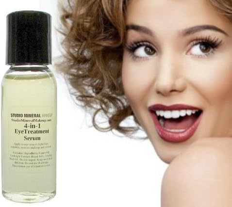 Studio Mineral Makeup 4-in-1 Eye Treatment Serum / Makeup Remover / Night Cream /Wrinkle-Reducer / Eye Area Stress Reducer