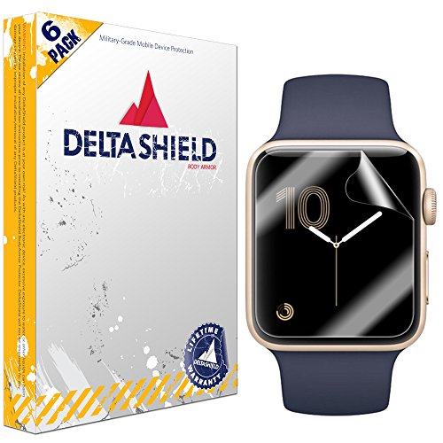 Apple-Watch-Screen-Protector-38mm-Series-321-Compatible6-Pack-DeltaShield-BodyArmor-Full-Coverage-Screen-Protector-for-Apple-Watch-Military-Grade-Clear-HD-Anti-Bubble-Film
