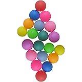 20 Pcs Colored Pings Pong Balls,2G High Elasticity Assorted Color Table Tennis Balls,Used for Entertainment Venues,Pet Toys,H