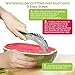 Summer Sale Save $7.77 - Watermelon Slicer Knife & Melon Fruit Cutter Tool For Effortless Slicing, Carving & Coring With Stainless Steel Blades & Non-Slip Grip Handle & Good For Cantaloupe & Cake Too