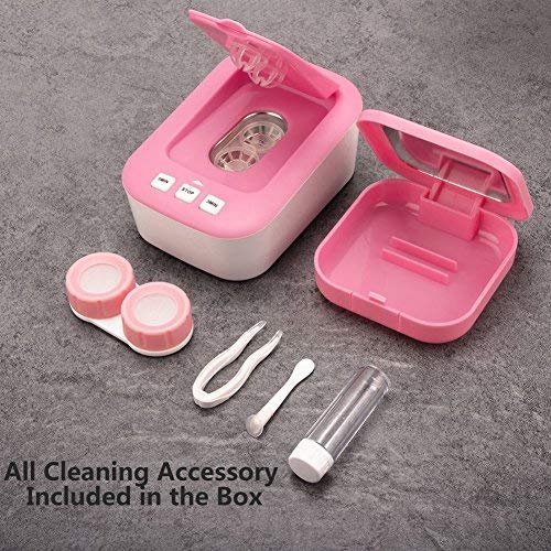image for Ofone Contact Lens Cleaner, Portable Ultrasonic Contact Lens Cleaner K