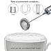 K-NEAR Milk Frother, 12000rpm Portable Foam Maker For Coffee, Latte, Cappuccino– 6 Pieces – Silver