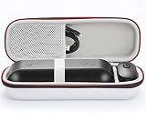 for Apple Dr. Dre Beats Pill+ Pill Plus Bluetooth Portable Wireless Speaker Hard Case Travel Carrying Storage Bag. Fits USB Cable and Wall Charger-Silver