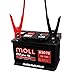 Jumper Cables by mAuto™ 4 Gauge 450 AMP Heavy Duty Automobile Booster Cable, 12 Feet Long w/ Storage Bag and Safety Gloves, Color Coded Tangle Free Car Battery Jump Starter Cables