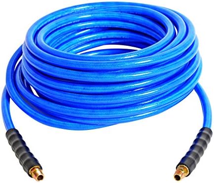 OEM Technologies 30144 Carpet Cleaning Hose for Hot and Cold Water Use, 3000 PSI, 1/4 Inch by 200 Feet, Blue