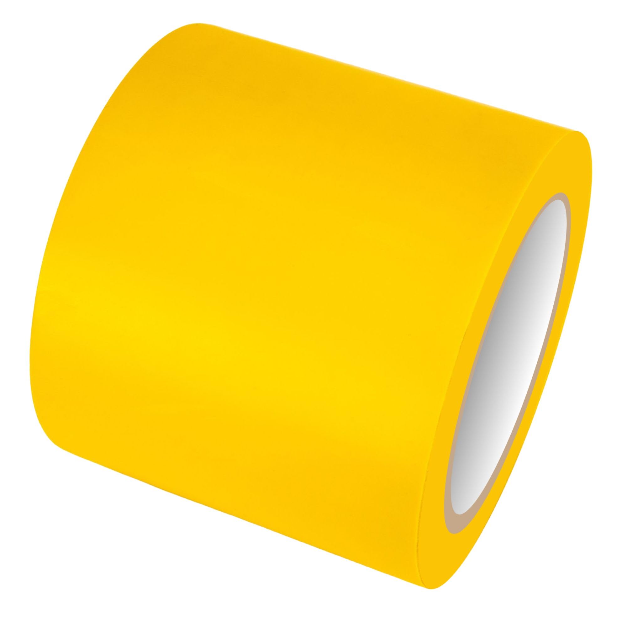 GTSE 4 inch x 108 ft Yellow PVC Vinyl Floor