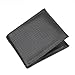 cindere Men Fashion Wallet ID Card Holder Coin Purse Pocket Money Clip (Black)