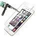 iphone 6s screen protector,Yoyamo 3D Full Cover High Definition Round Angle Crystal Clear High Response Hard Tempered-Glass Screen Protector for Apple iPhone 6 and 6s (White)