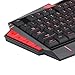 Redragon K501 PC Gaming Keyboard, 7 Color RGB LED Backlit, Full Size, Asura, Ergonomic Design with Macro Recording & Wrist Rest for Windows PC Gamers (Black)