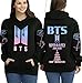 Kpop BTS Hoodie Love Yourself SUGA Jimin Jungkook V Rapmonster Jhope Jin Sweater