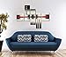 Wieco Art Extra Large Size 5 Piece Perfect White Lines Modern Stretched and Framed Artwork 100% Hand-Painted Abstract Oil Paintings on Canvas Wall Art 5pcs/Set