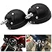 HOZAN Black 4-1/2 Inch Passing Light Mounts 4.5 Motorcycle Light Housing for Kawasaki