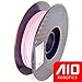 AIO Robotics AIOPINK PLA 3D Printer Filament, 0.5 kg Spool, Dimensional Accuracy +/- 0.02 mm, 1.75 mm, Pink