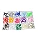 10L0L 15-Color Snaps Plastic Resin Industrial Snaps, 600pcs Plastic Resin Press Stud Cloth Diaper DIY Button Fastener Snap