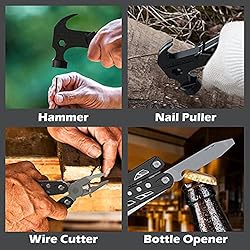 Gifts for Men Dad,14 in 1 Hammer Multitool Pliers