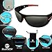 BLUPOND Motorcycle Glasses for Men Women - Polarized Sports Sunglasses for Riding Cycling - UV400 Protection - Chopper