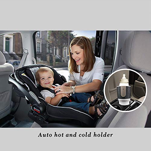 image for BENEWEAR Portable Car Cup Beverage Cooler Warmer Smart 2-in-1 Water Mu