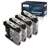 Office World Compatible Ink Cartridge Replacement for Brother LC203XL Black,Compatible with Brother MFC-J480DW MFC-J880DW MFC-J460DW MFC-J4620DW MFC-J4420DW MFC-J5520DW MFC-J680DW MFC-J5720DW