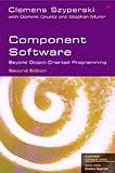 Component Software: Beyond Object-Oriented Programming (paperback) (2nd Edition) (Addison-Wesley Component Software) cover