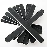JOVANA 5 Double Sided Nail Files Emery Board Grit Black Gel Cosmetic Manicure Pedicure ¡­