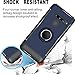 HNHYGETE Designed for LG G8 ThinQ Case/LG G8 Case,360 Degree Rotating Ring Holder Layer Heavy Duty Non Slip Shockproof Bumper Rugged Protective Cover(2019) 6.1