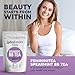 Spearmint, Licorice and White Peony 28 Tea Bags ~ Spearmint BB Tea by LadiesBalance All Natural Balancing Blend, Hair & Acne Control, Enhanced with Green Tea