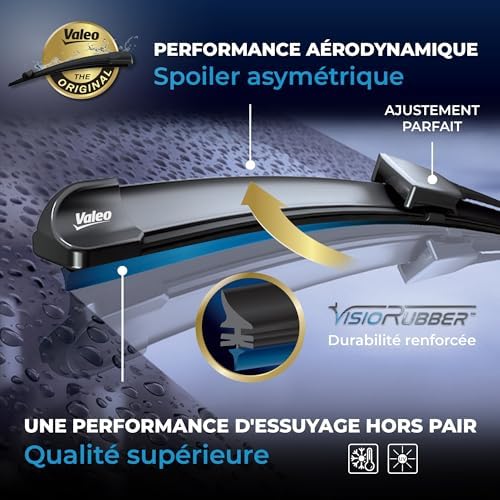 Silencio x2 Balais d'Essuie-Glace VF301 - Avant - 530 mm / 530 mm