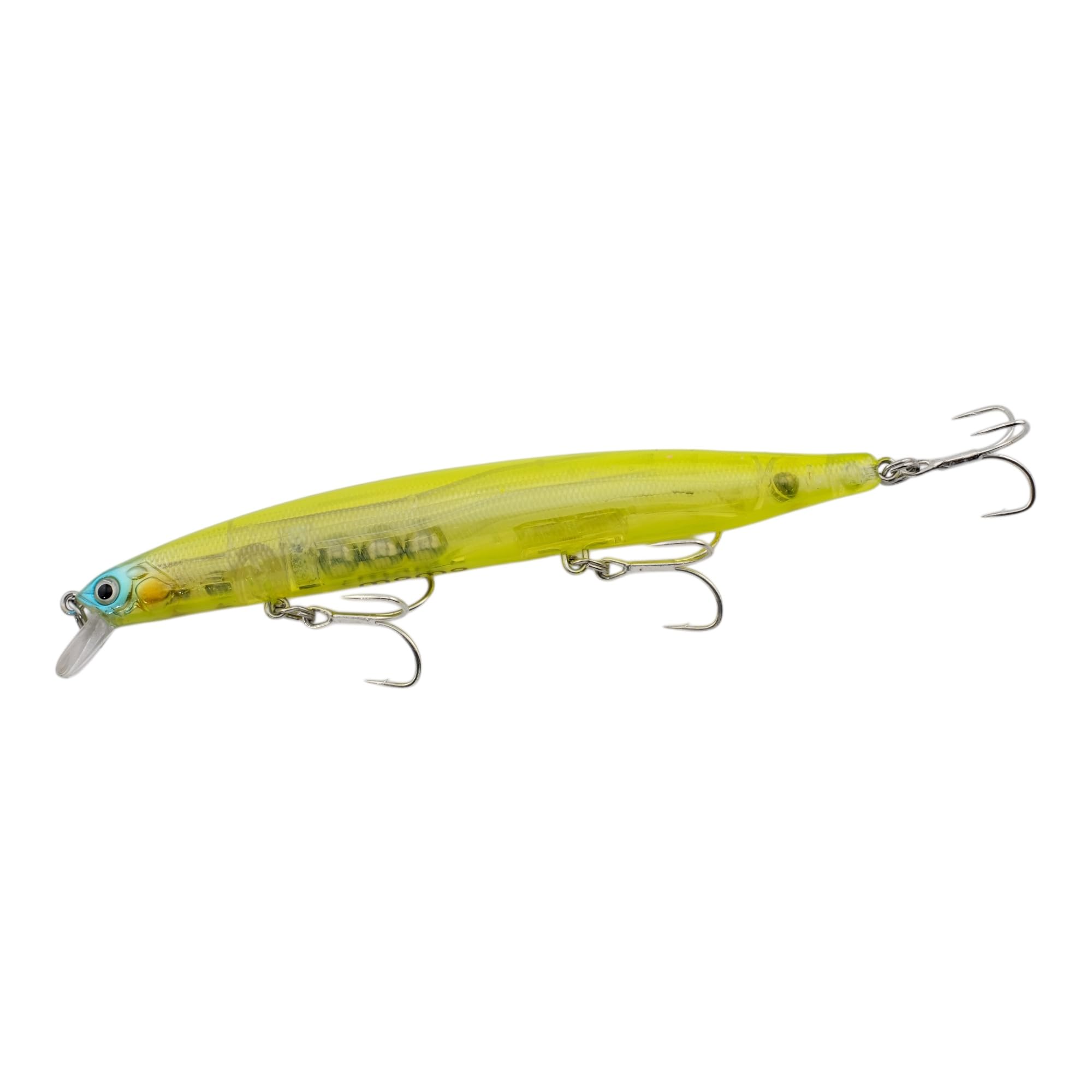 momolures Bass Lures Triple Weight Sinking Minnow 130S 20g sea fishing lure (CLEAR CHART)