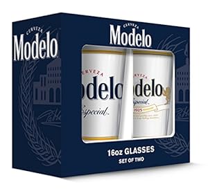 Image of Modelo Especial Pub Glass (Set of 2), Clear