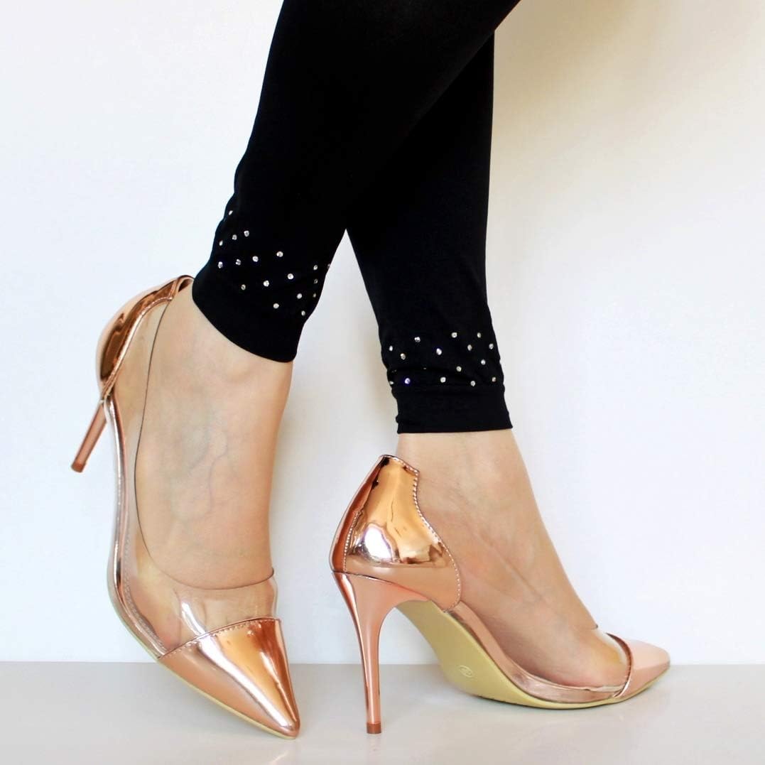 3.5 inch perspex heels