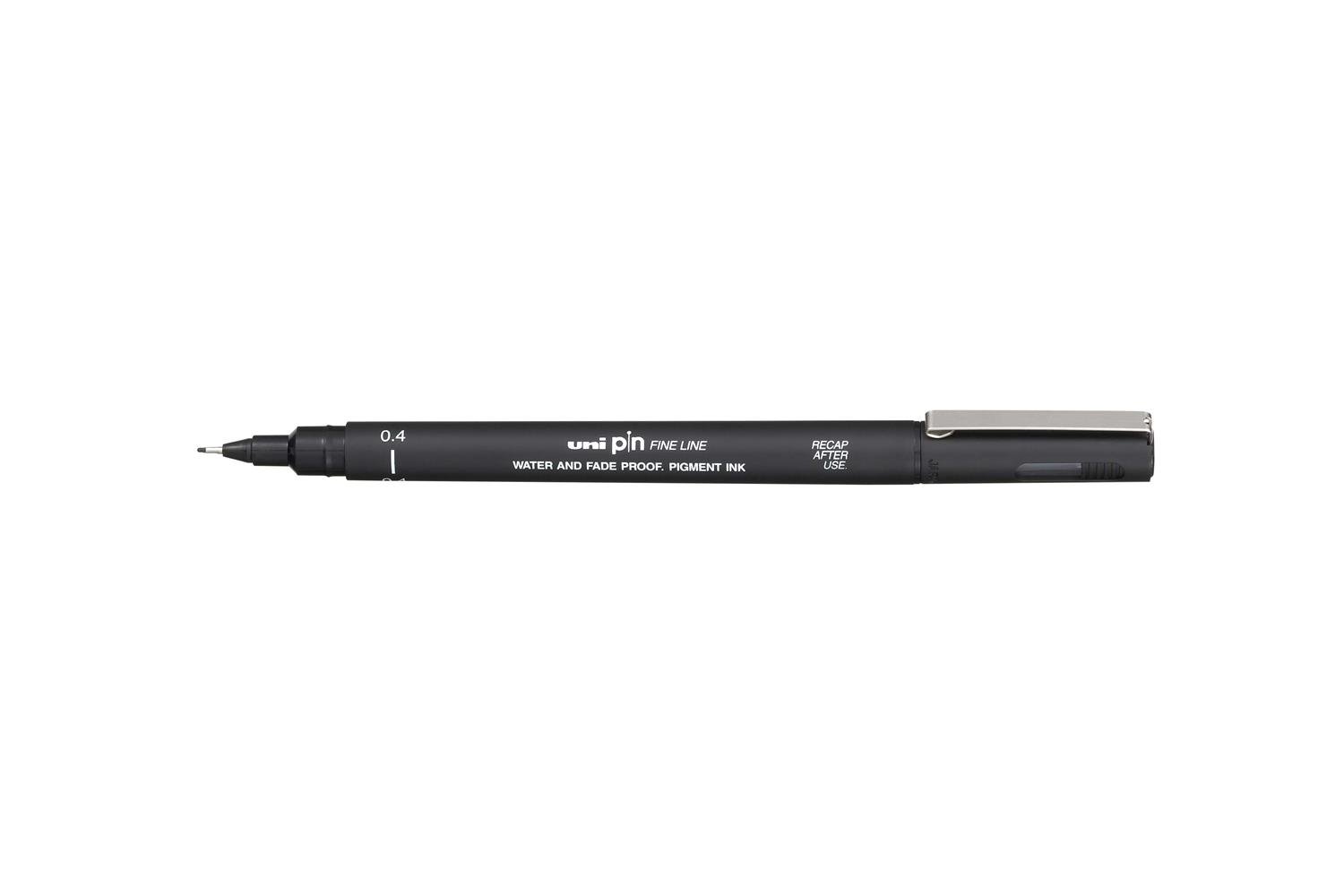 Uni-Pin fine lner marker 0.4mm black single pen