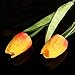 10pcs Wholesale Tulip Flower Latex Real Touch for Wedding Bouquet Decor Best Quality Flowers (KC454 orange tulip)