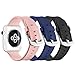 UMTELE for Watch Sport Band 42mm/44mm, Soft Silicone Replacement Bands Sport Strap with Buckle Clasp Replacement with Watch Sport,Serie 4/3/2/1, 3 Pack