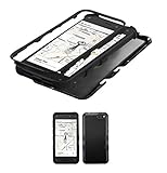 Asmyna Rubberized TUFF Hybrid Phone Protector Cover for  Amazon Fire Phone - Retail Packaging - Black