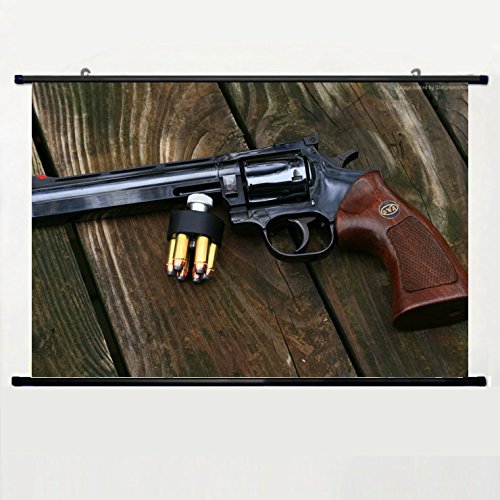 Dan Wesson Revolver Dwa Custom Dw 357 Magnum Speedloader Wall Scroll Poster 24 X 16 Inch