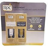 Roc Retinol Correxion Deep Wrinkle Night Cream, and Daily Moisturizer Spf 30 1.0 Fluid Ounces Each Box (Combo Pack)