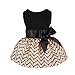 Fitwarm Elegant Princess Pet Dress for Dog Clothes Vest Shirts, Salmon, Medium