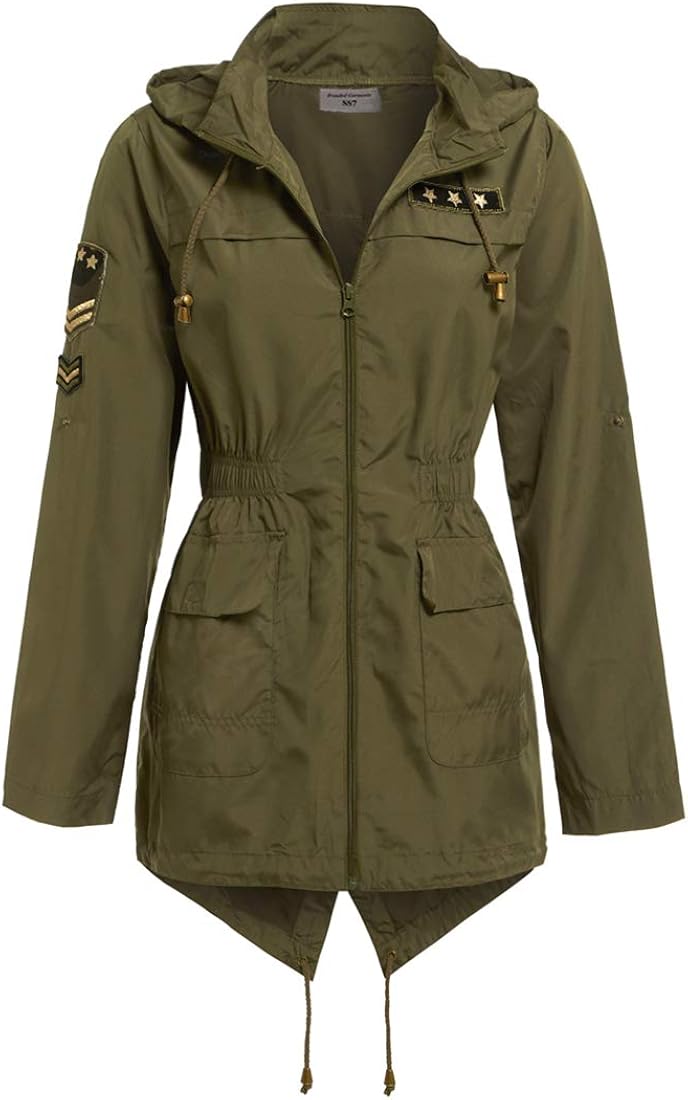 Imperméable Femme Léger Et Respirant - Pour Festival, Voyage, Quotidien, Longueur Mi-hanche