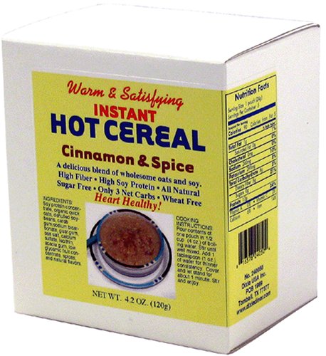Dixie Carb Counters Cinnamon & Spice Instant Hot Cereal