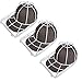 Hat Washer, 3-Pack Cap Washing Cage for Baseball Hats, Ball Caps, Cap Holder,Hat Hanger,Cap Shape Protector,Cap Organizer