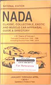 NADA Classic, Collectible, Exotic, and Muscle Car Appraisal Guide