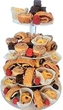 Cupcake Stand - 4 Tier - Beautiful Dessert Tower and Clear Acrylic Party Cake Tower!