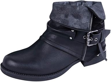 fold down ankle boots
