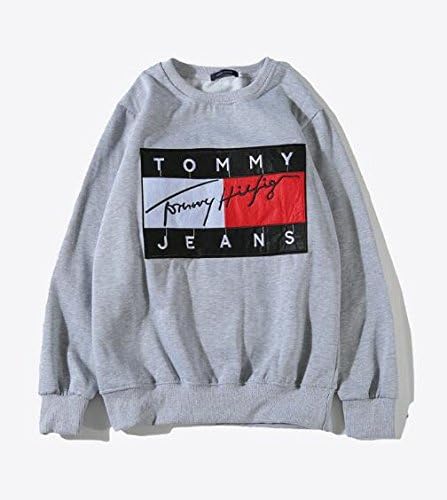Amazon Tommy Hilfiger トミーヒルフィガー パーカー トレーナー スウェット 長袖 男女兼用 トレーナー パーカー 通販