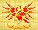 Phoenix Stencil - (size 8.5”w x 7”h) Reusable Wall Stencils for Painting - Best Quality Dragon Wall Art Decor Ideas - Use on Walls, Floors, Fabrics, Glass, Wood, Terracotta, and More…