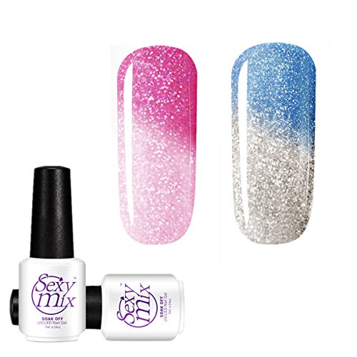 Sexy Mix Temperature Color Changing Gel Nail Polish Set 5738 5746 Sexy Mix Temperature Color Changing Gel Nail Polish Set 5738 5746