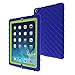 Apple iPad 2 iPad 3 iPad 4 Drop Tech Blue Gumdrop Cases Silicone Rugged Shock Absorbing Protective Dual Layer Cover Case