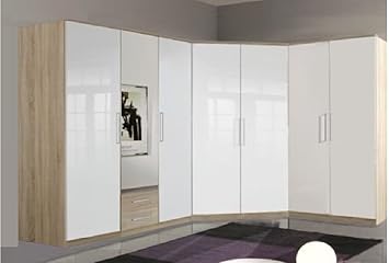 Germanicatm Bremen 7 Door Modular Corner Wardrobes Bedroom