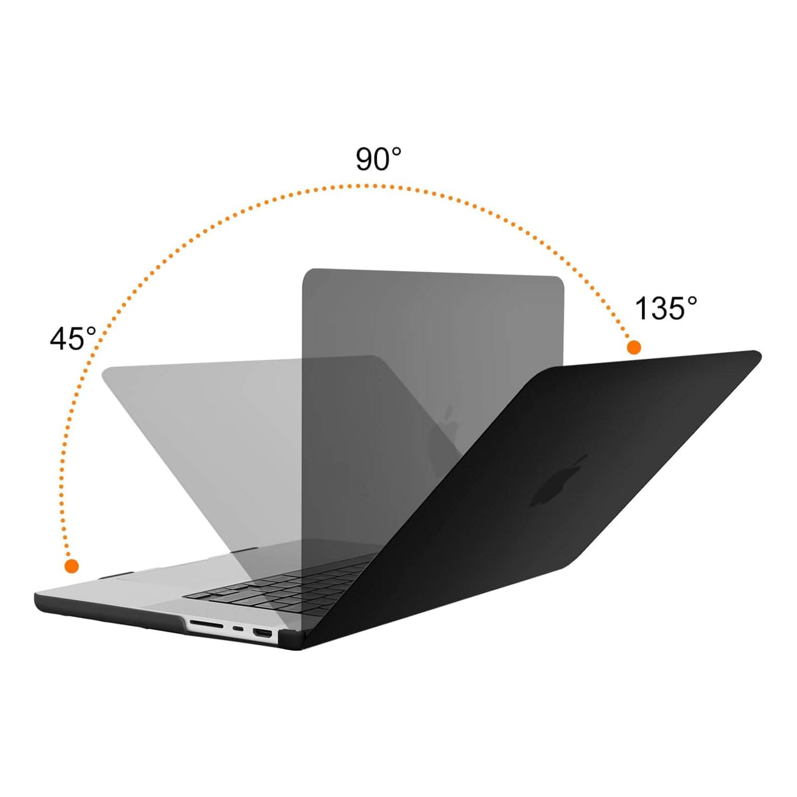 MOSISO Compatible with MacBook Pro 16 inch Case 2025 2024 2023 2022 2021 M4 M3 M2 M1 A3403 A3186 A2991 A2780 A2485 Pro Max, Plastic Hard Shell&Keyboard Cover&Screen Film&Storage Bag, Black